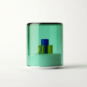 Verde II Boutique Glass Table Lamp